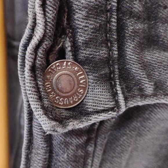 Levi's men's 511 faded black jeans size 34/32 - Picture 2 of 5